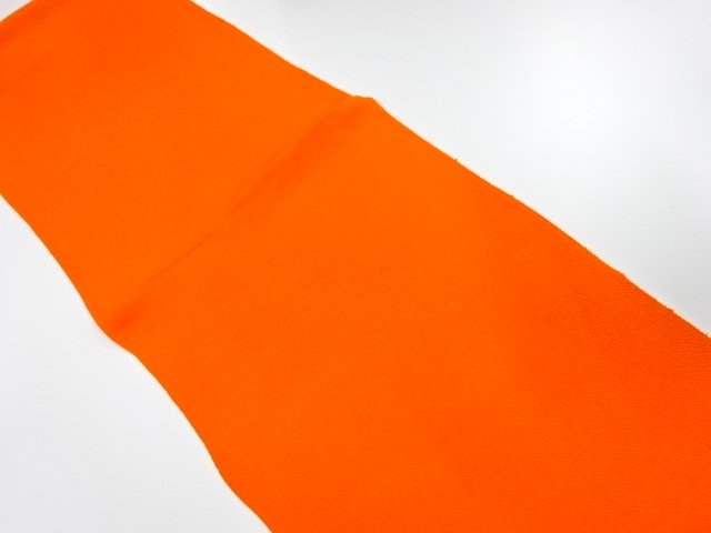 未使用品　正絹　縮緬地　帯揚げ